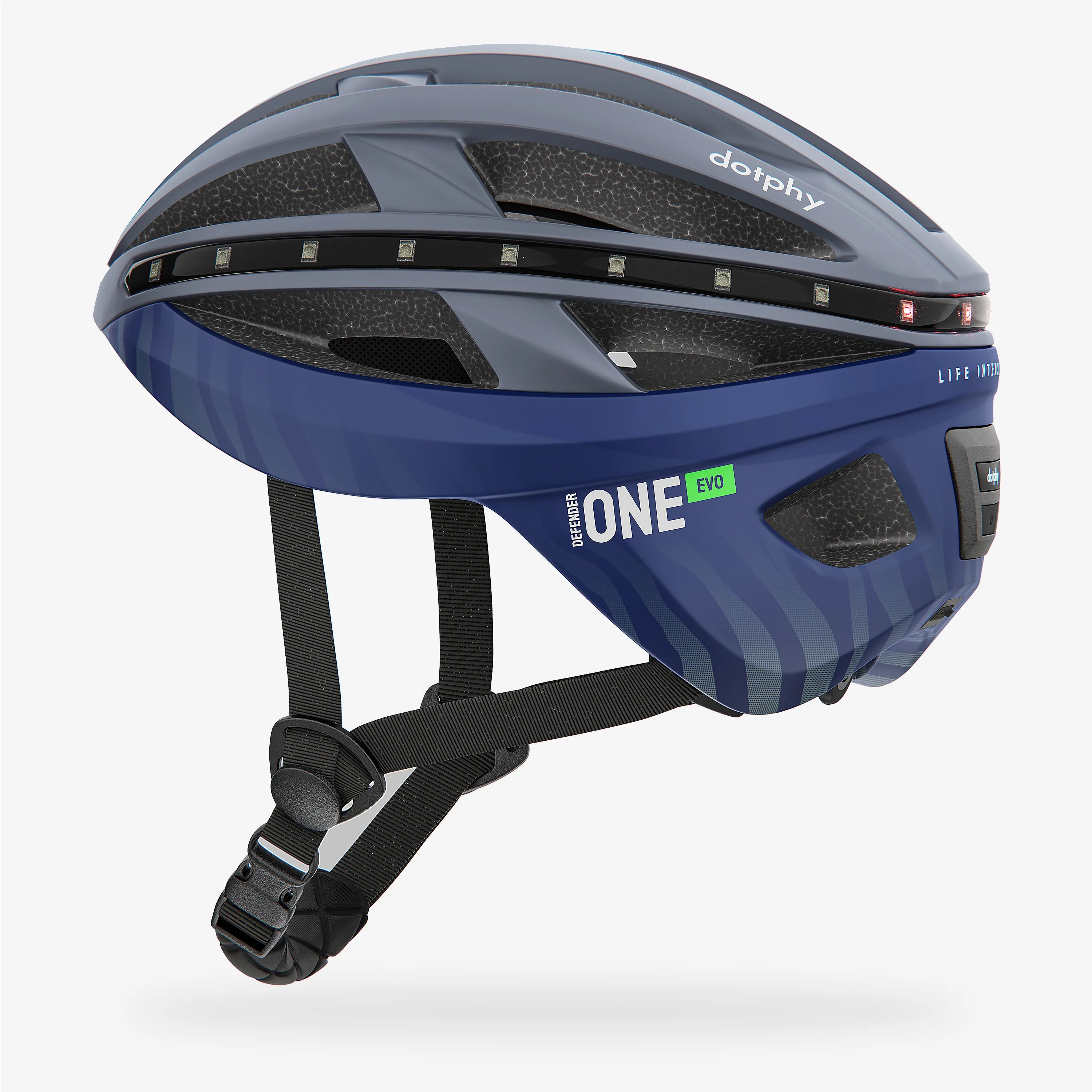 Defender One Evo Air Force Blue Bike Helmet