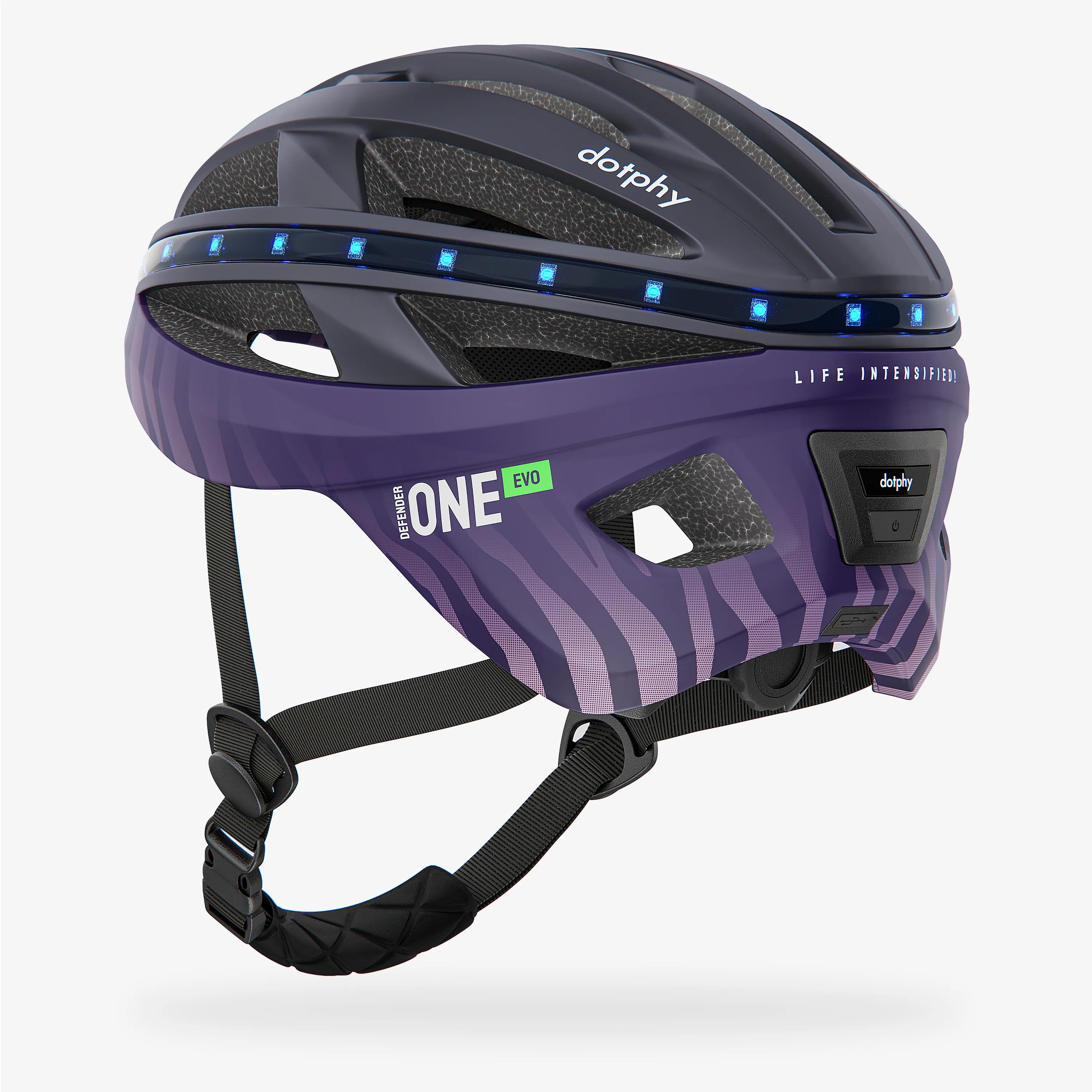 Defender One Evo Deep Gray Bike Helmet