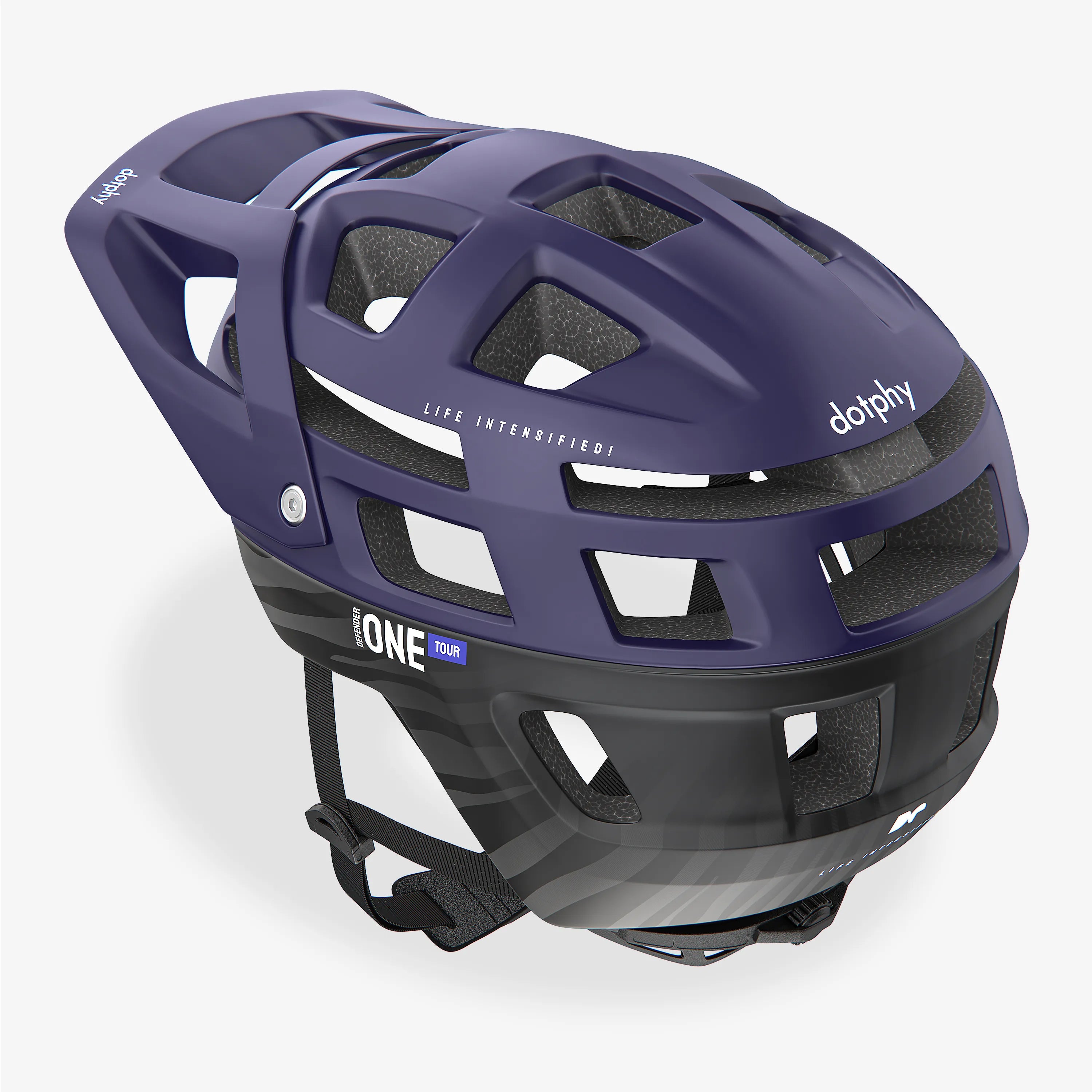 Defender One Tour Deep Purple Mountain Bike Helmet