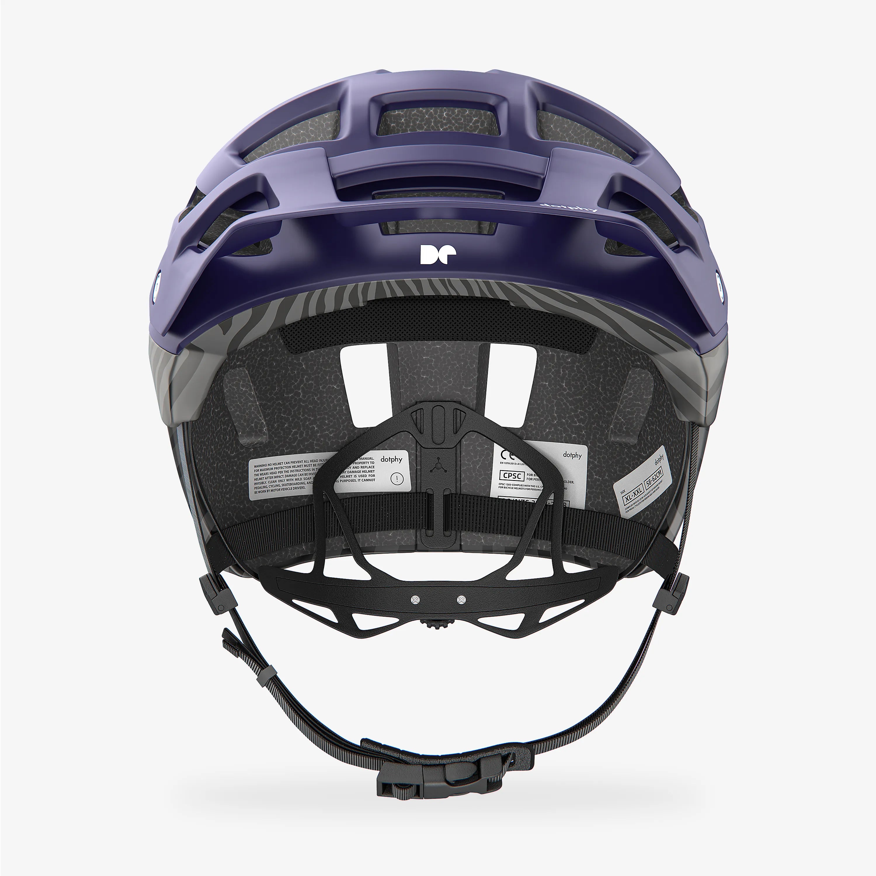 Defender One Tour Deep Purple Mountain Bike Helmet