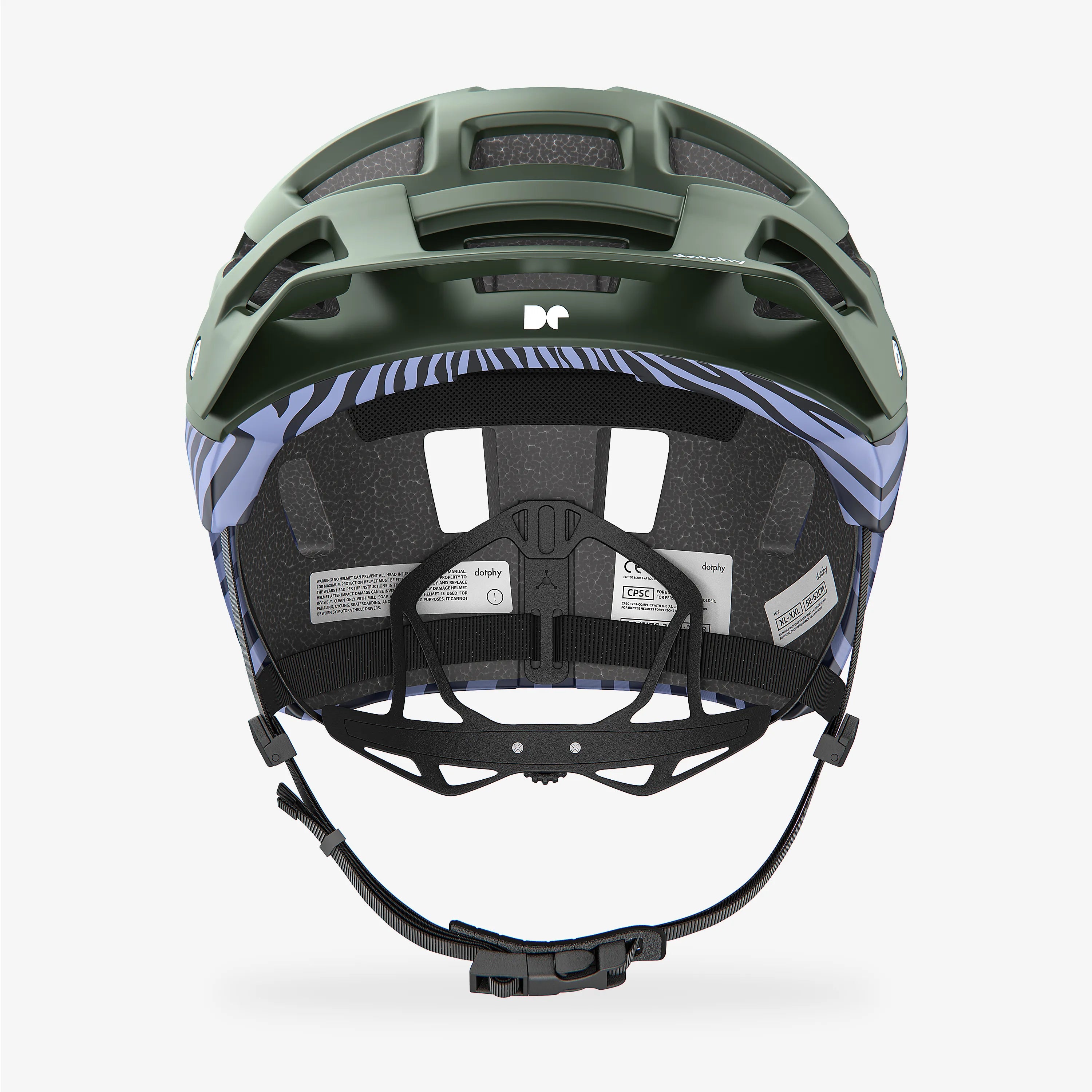 Defender One Tour Forest Green Mountain Bike Helmet