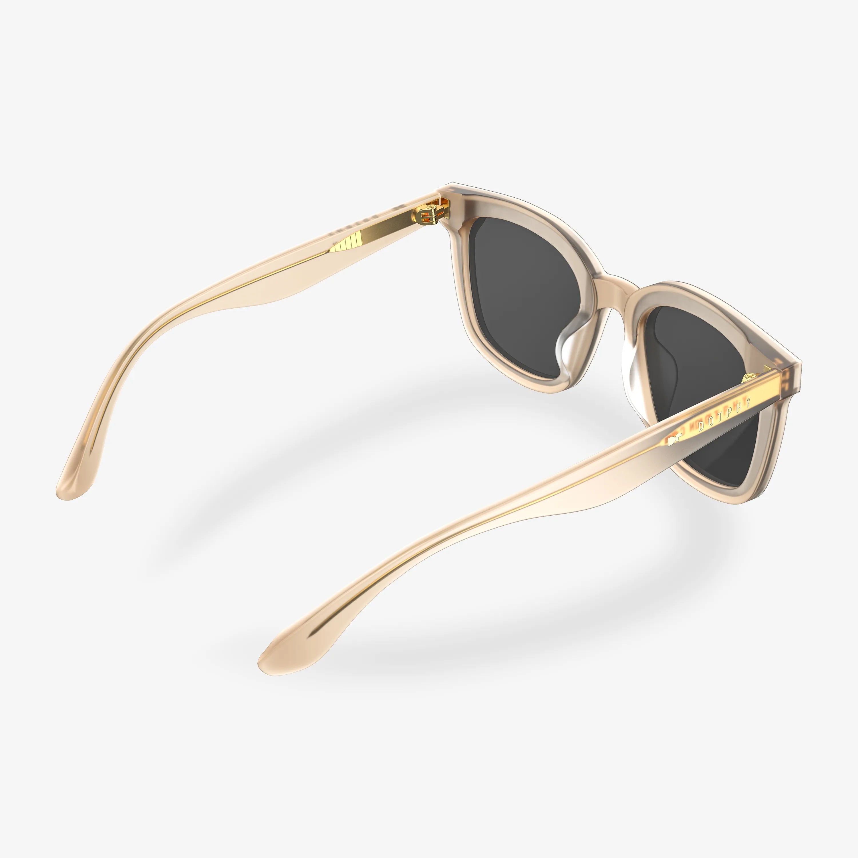 Fancy Brown Square Acetate Sunglasses