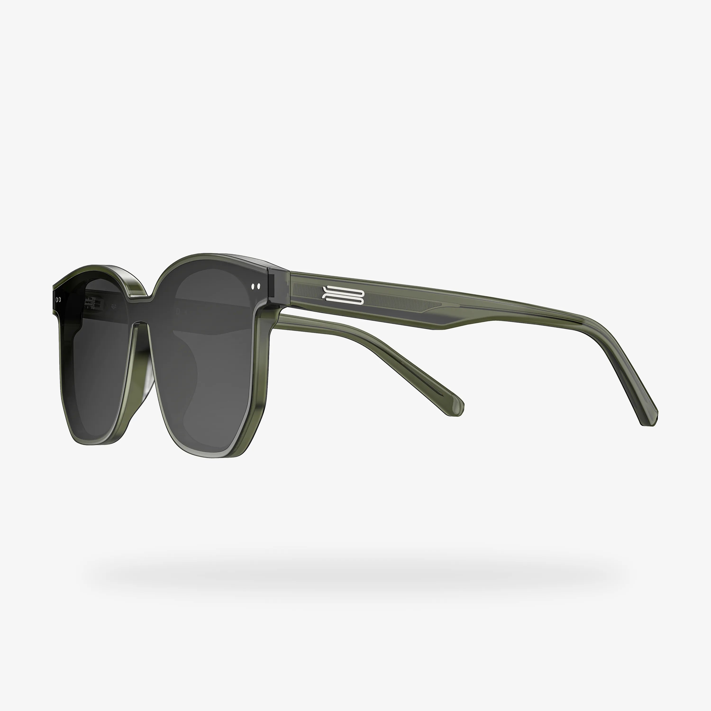 Grand Deep Green Square Acetate Sunglasses 딥 그린 스퀘어 아세테이트 선글라스