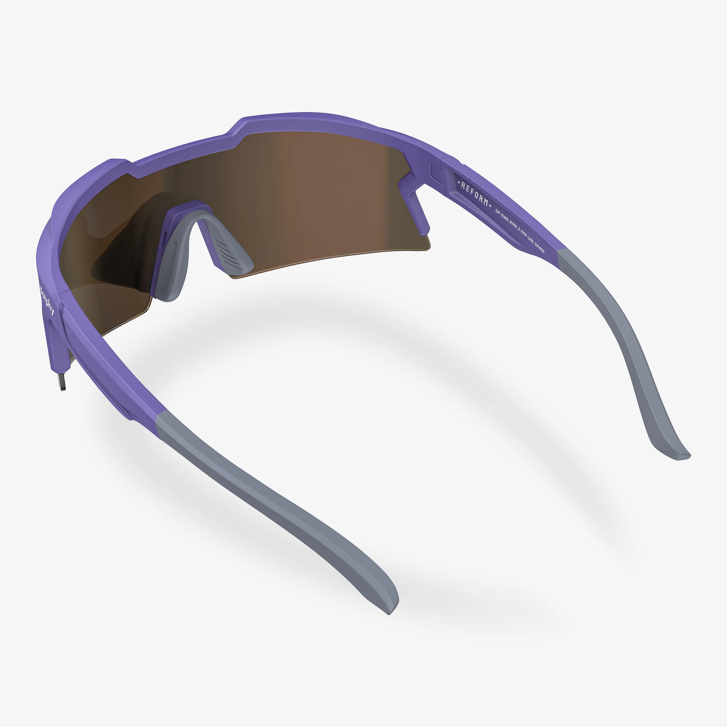 Reform2 Blissful Purple Rectangle Sport Sunglasses 퍼플 사각형 스포츠 선글라스