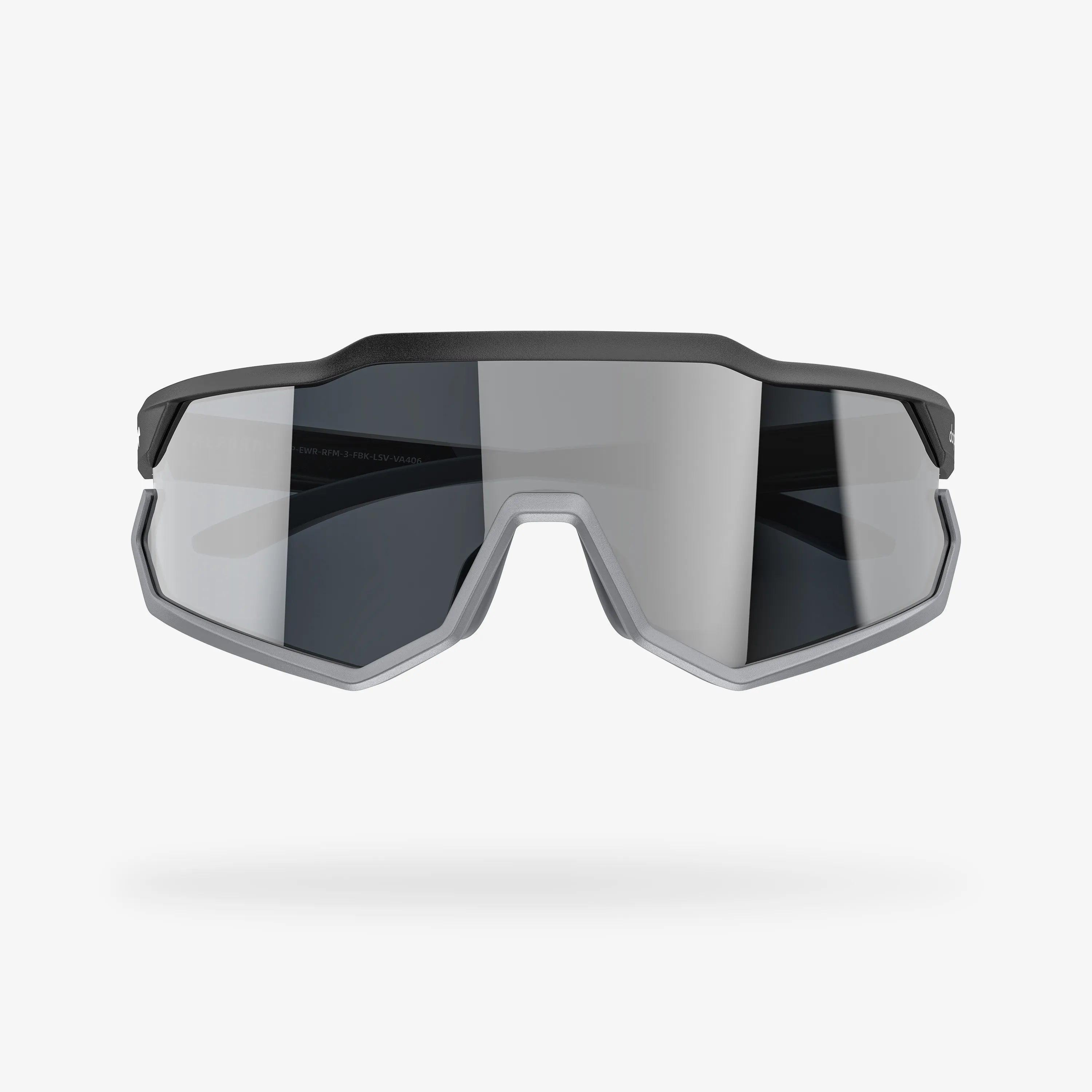 Reform3 Charcoal Rectangle Sport Sunglasses