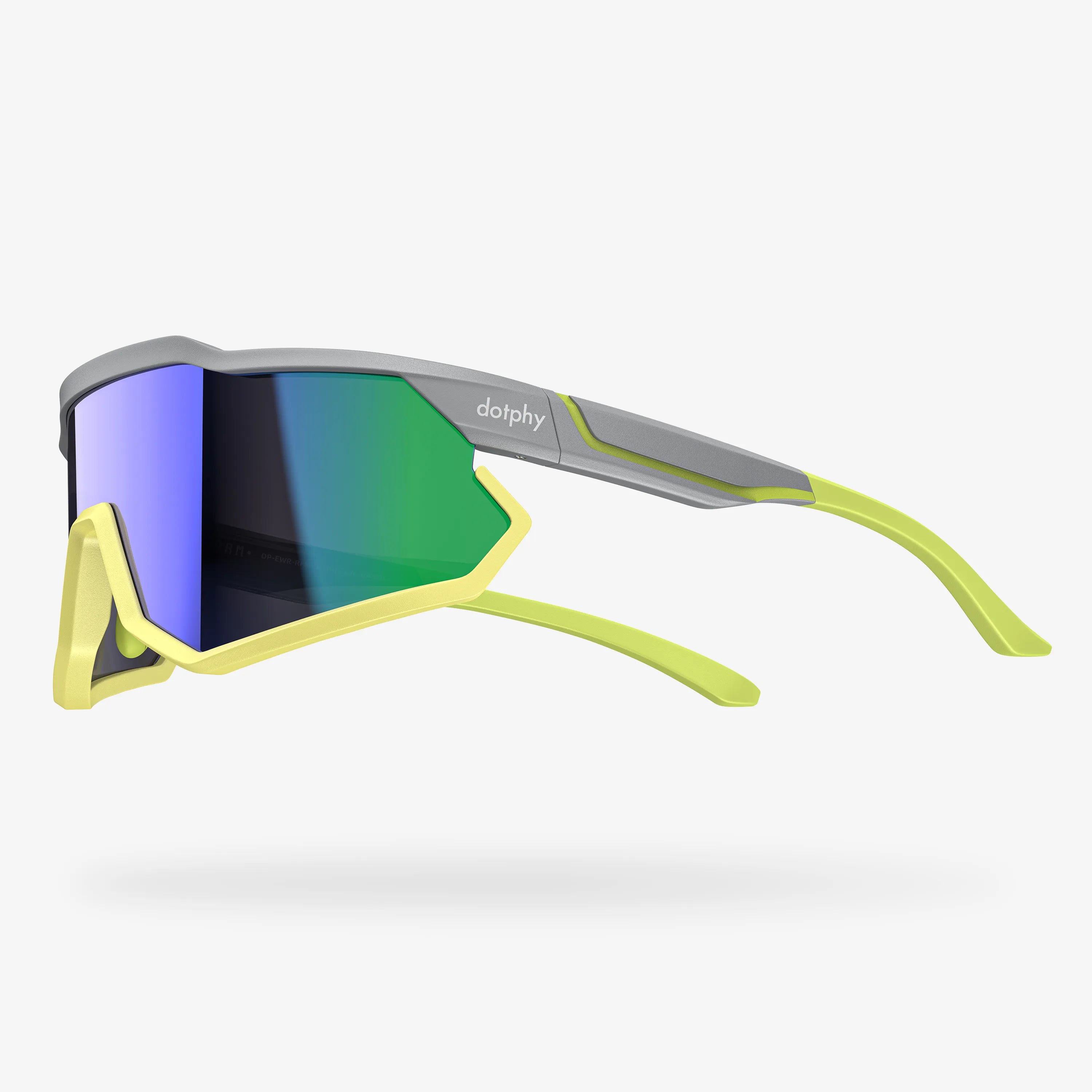 Reform3 Nardo Gray Rectangle Sport Sunglasses