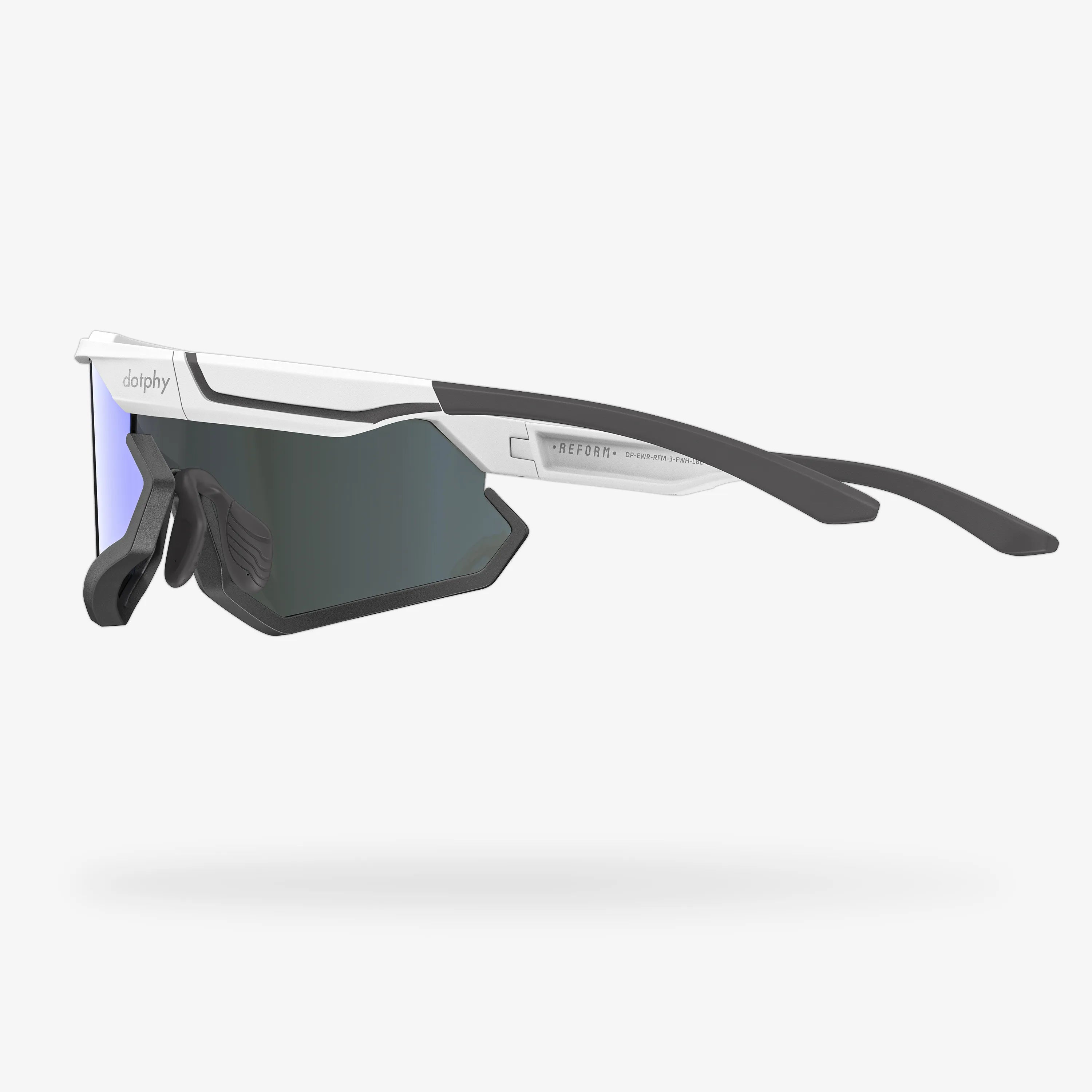 Reform3 Panda Rectangle Sport Sunglasses