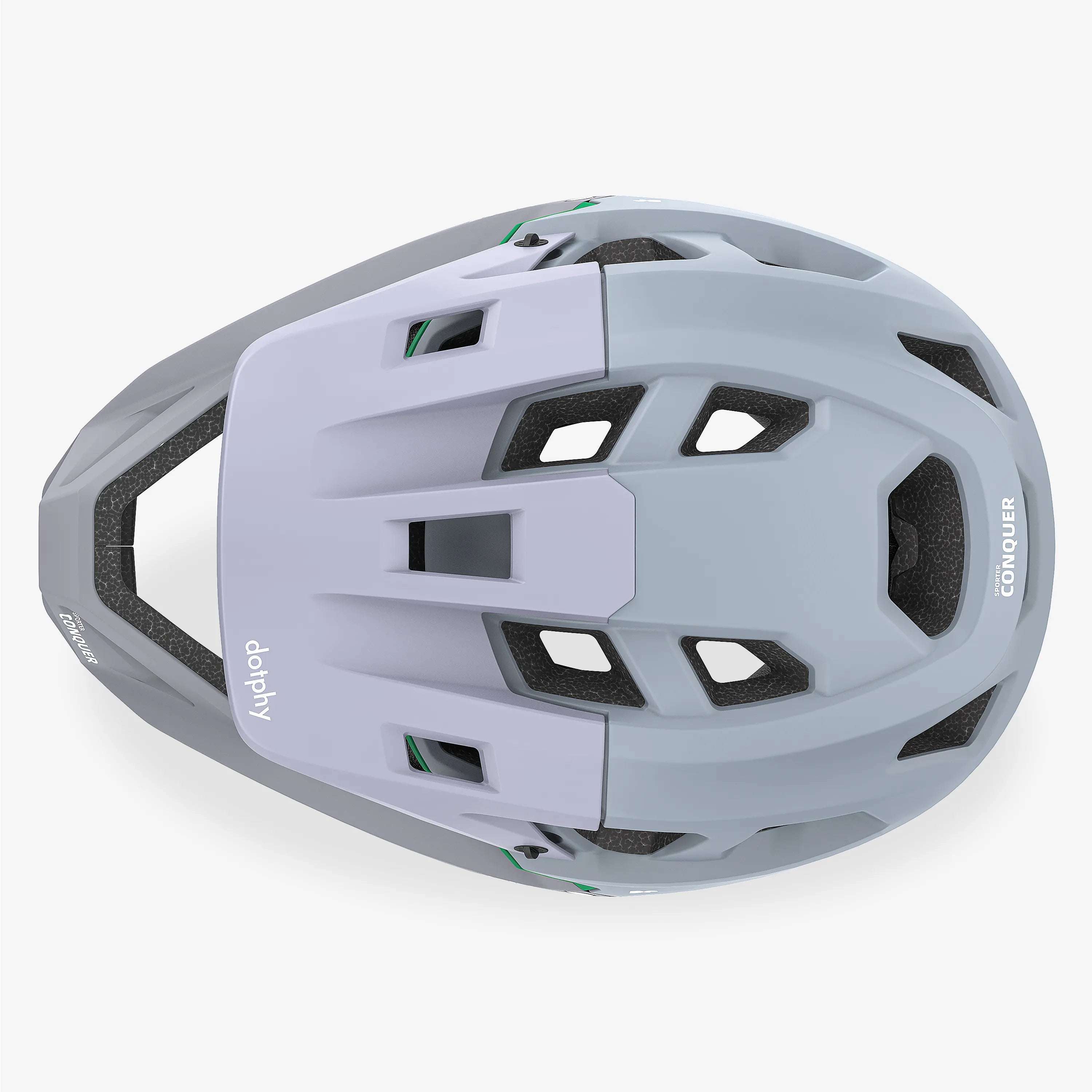 Sporter Conquer Glacier Blue Mountain Bike Helmet