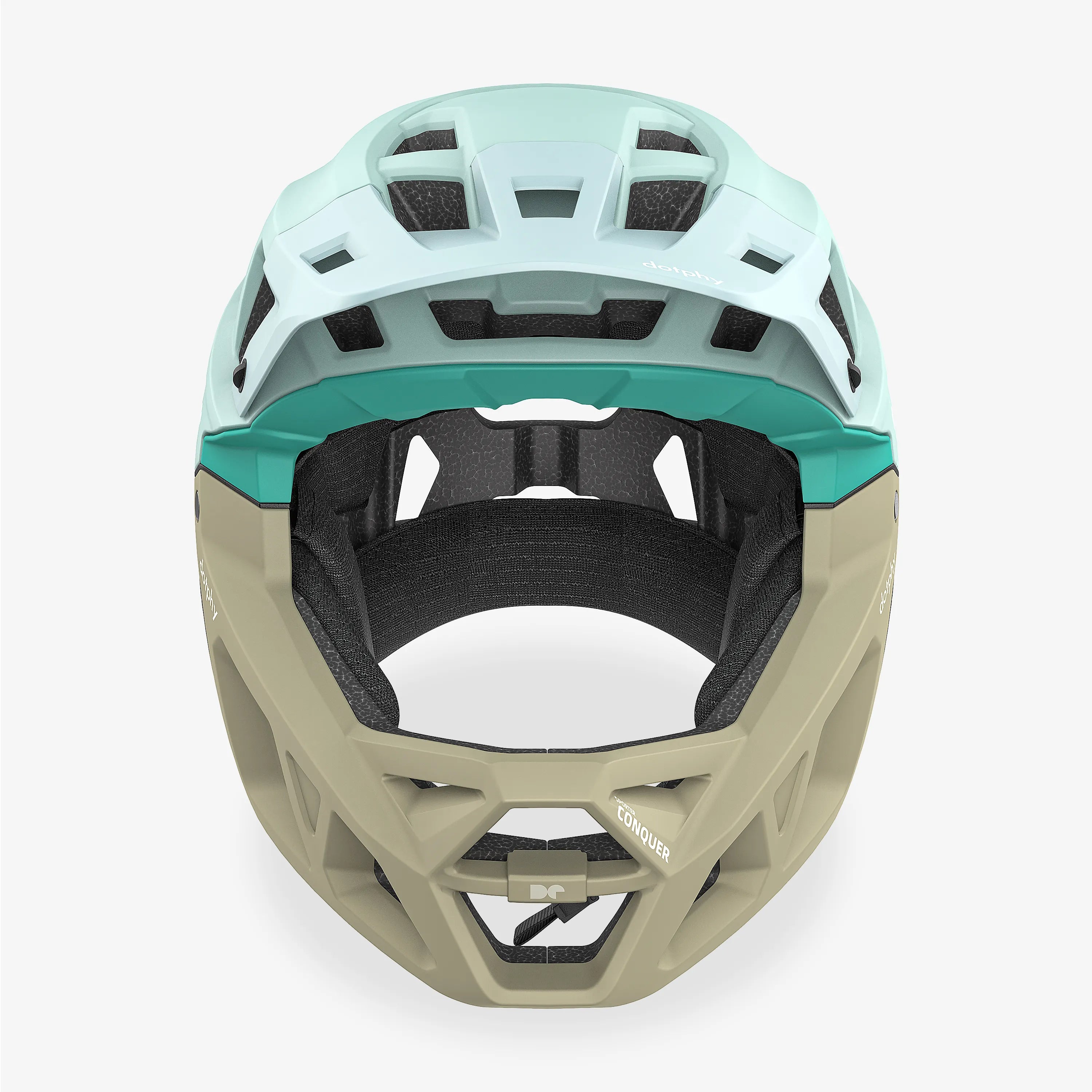 Sporter Conquer Tiffany Green Mountain Bike Helmet