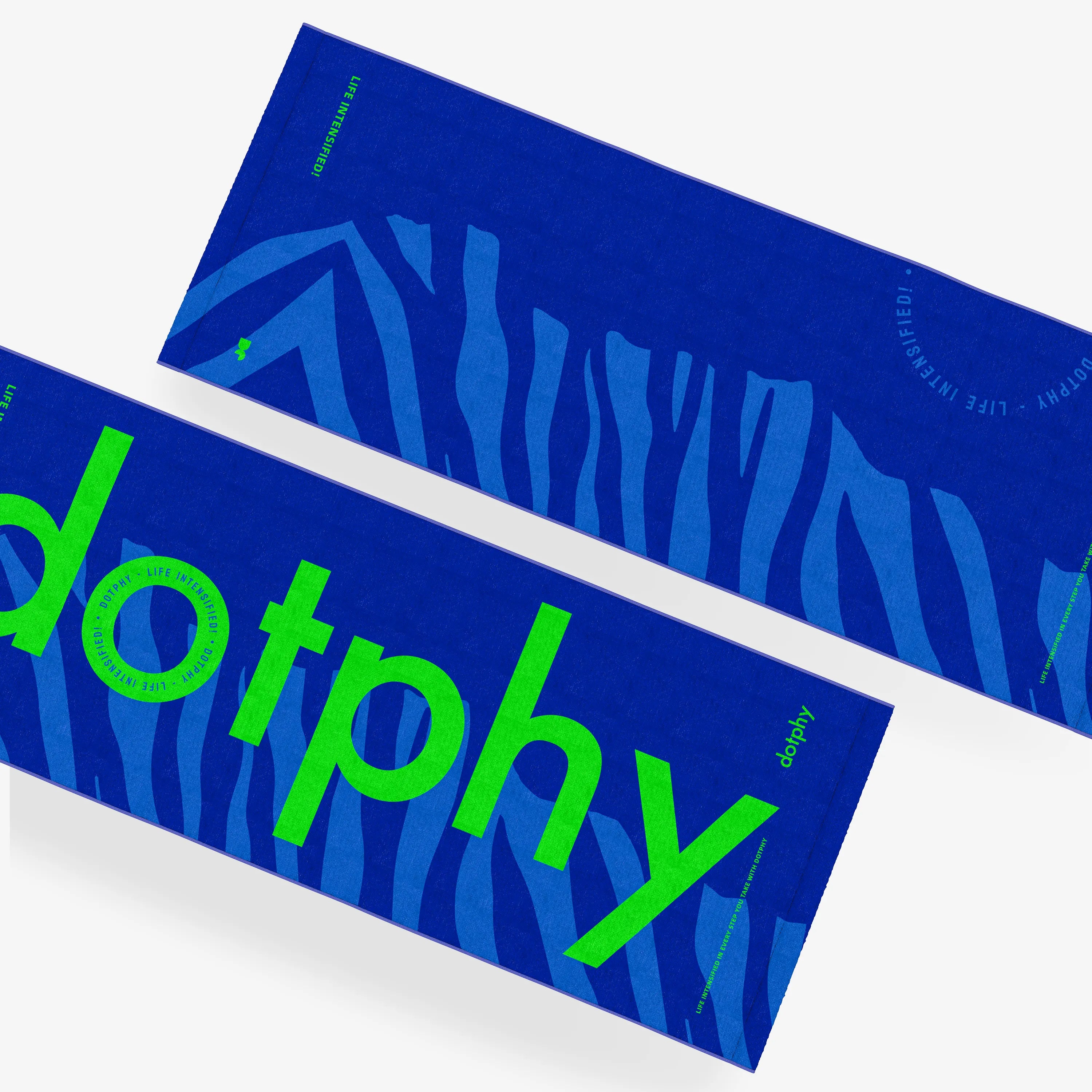 Dotphy Mountains Cotton Sports Towel Set