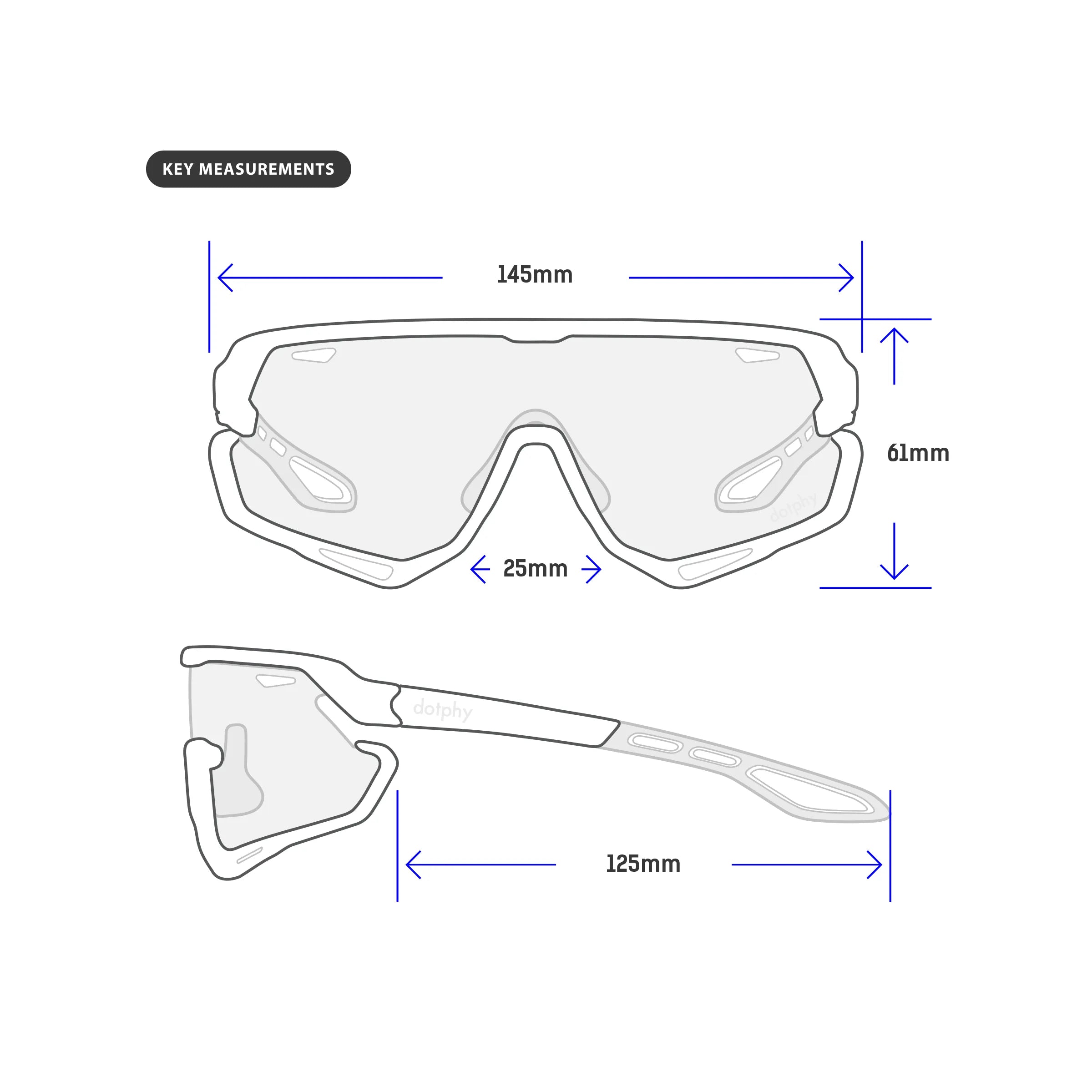 Trippy Pink Rectangle Sport Sunglasses ピンクの長方形のスポーツサングラス