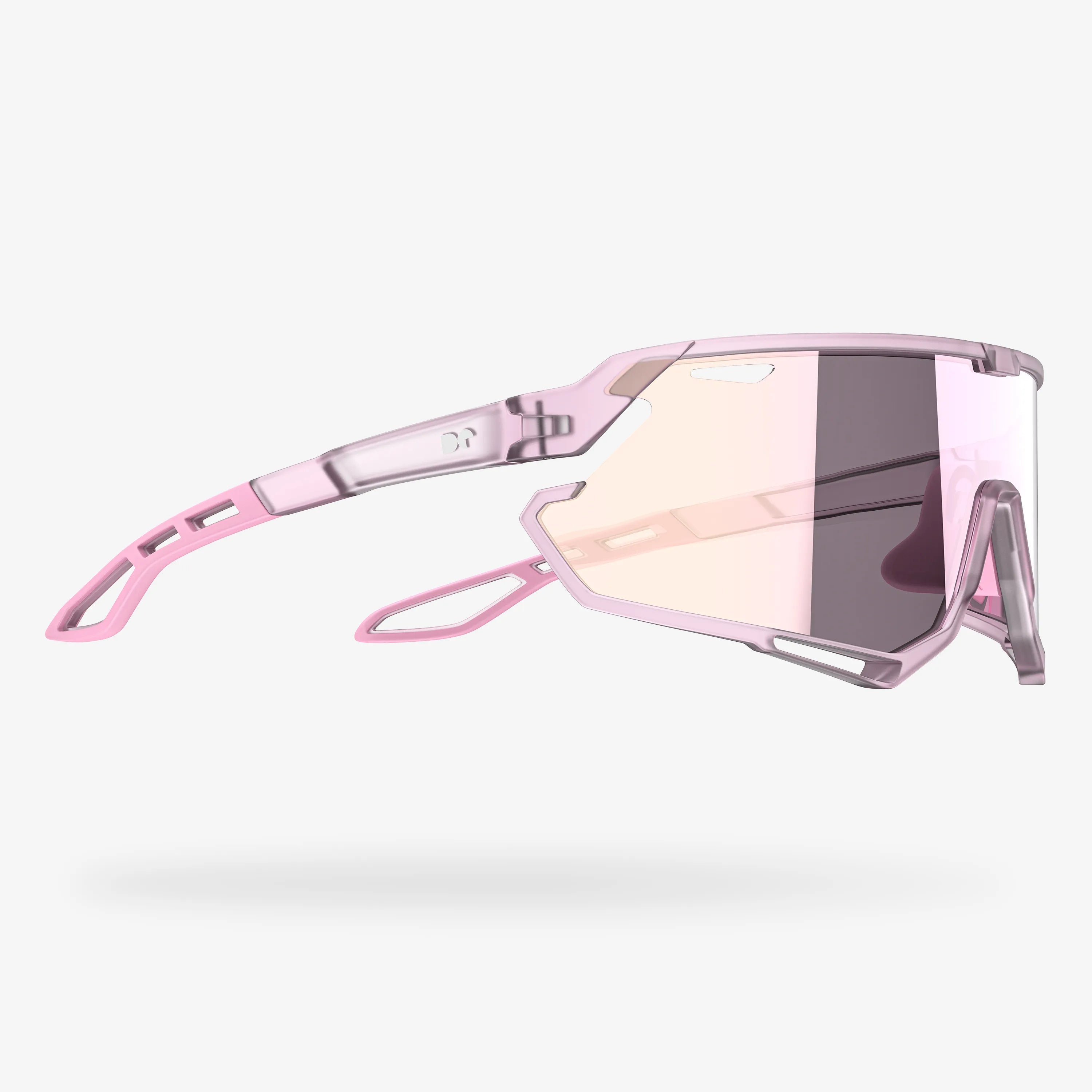 Trippy Pink Rectangle Sport Sunglasses ピンクの長方形のスポーツサングラス
