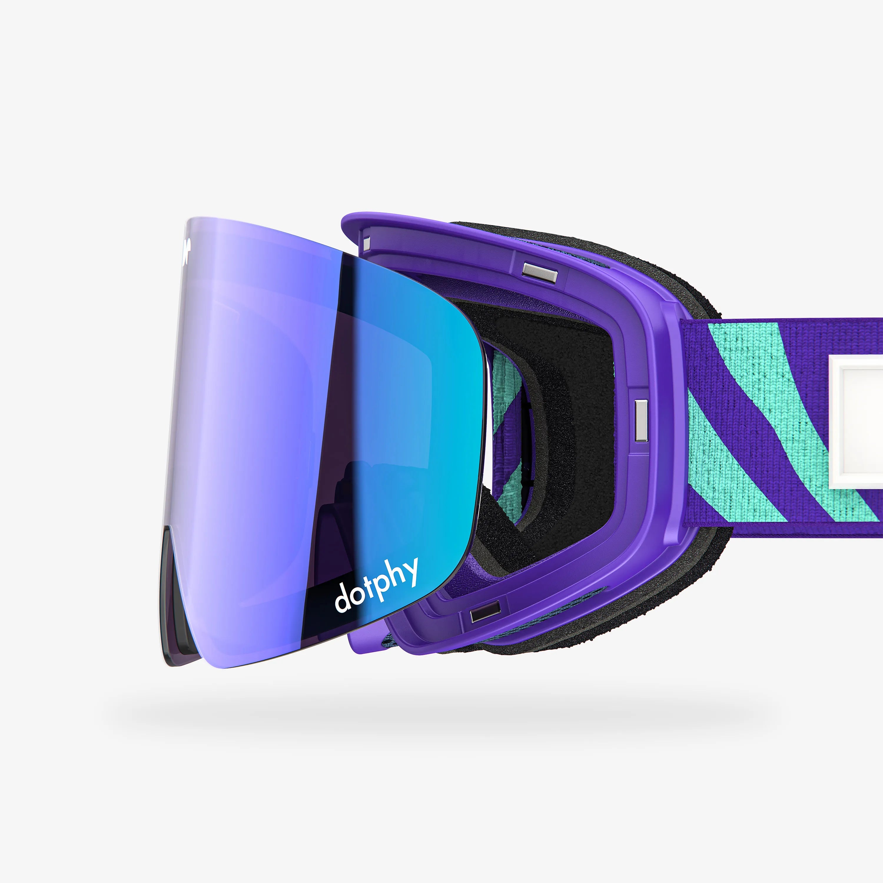 Defender 1000 Lavender Ski Goggle
