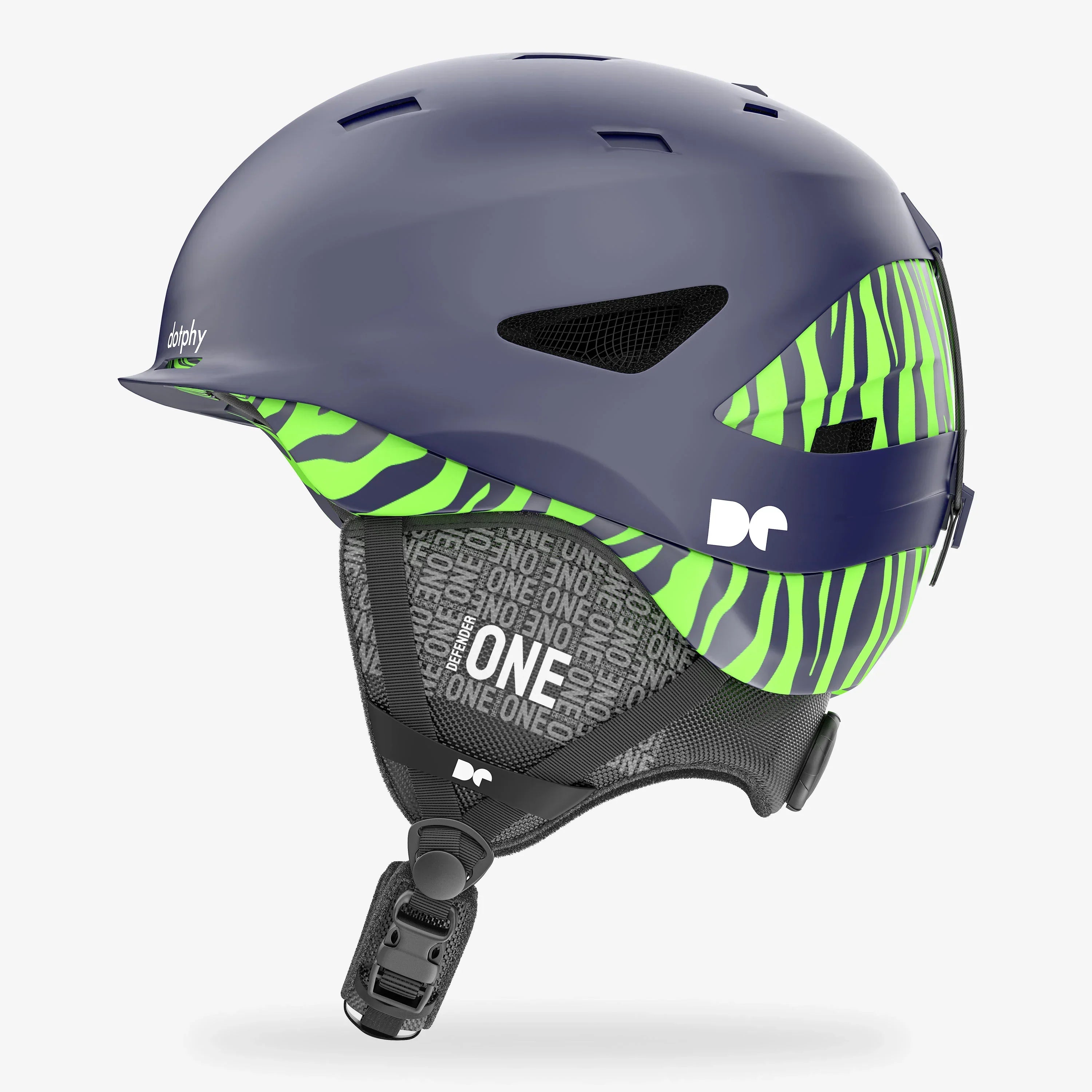 Defender One Deep Purple Ski Helmet