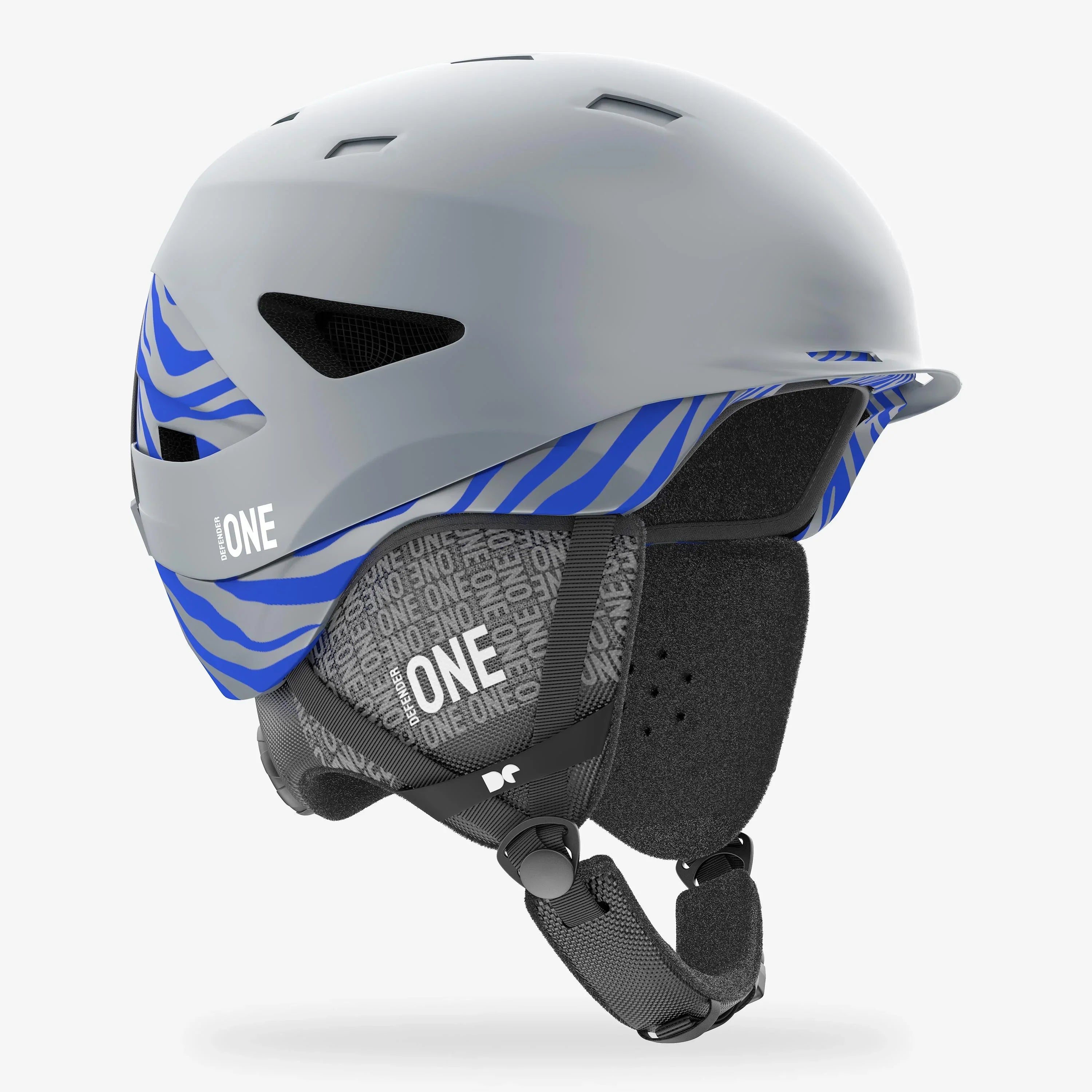 Defender One Space Gray Ski Helmet
