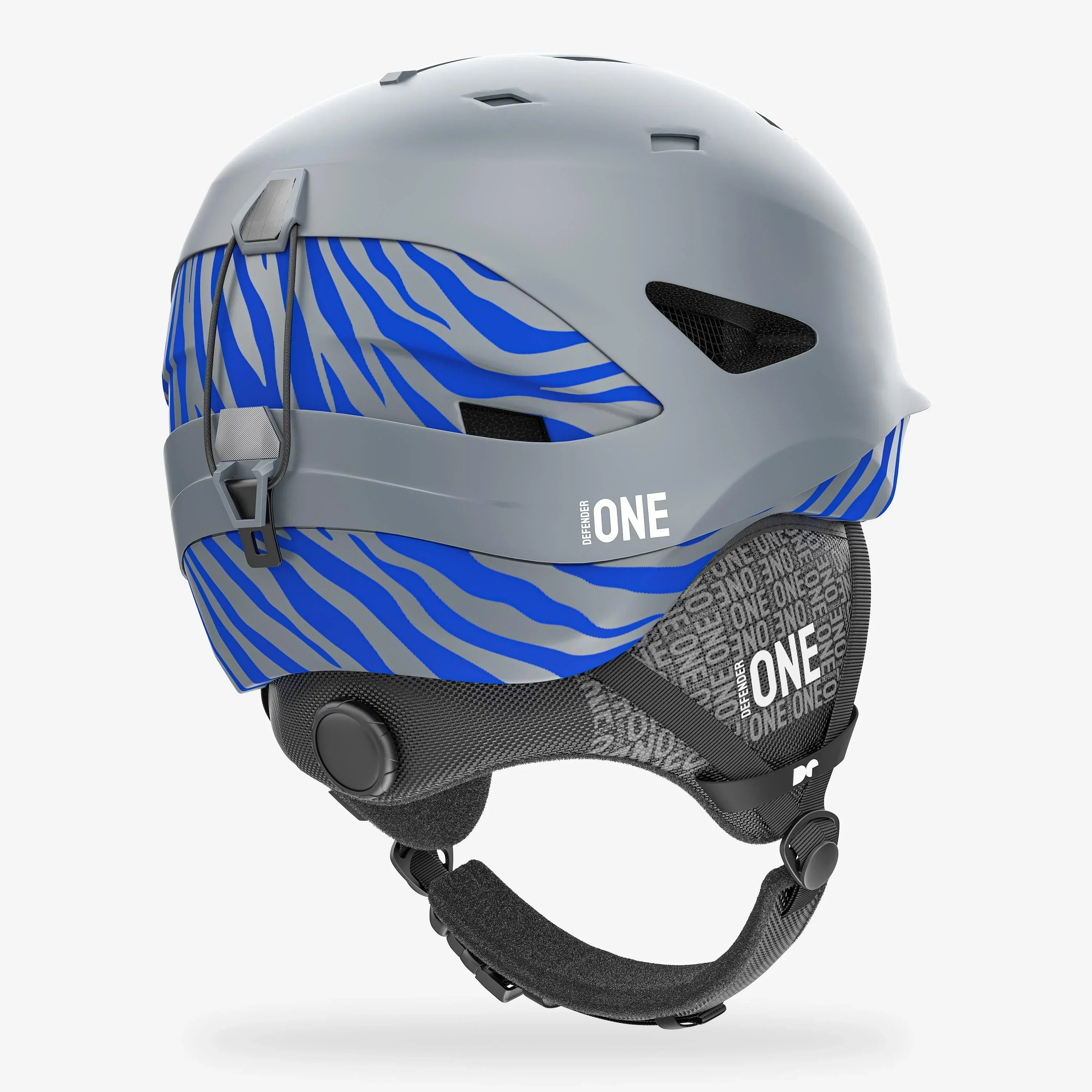 Defender One Space Gray Ski Helmet