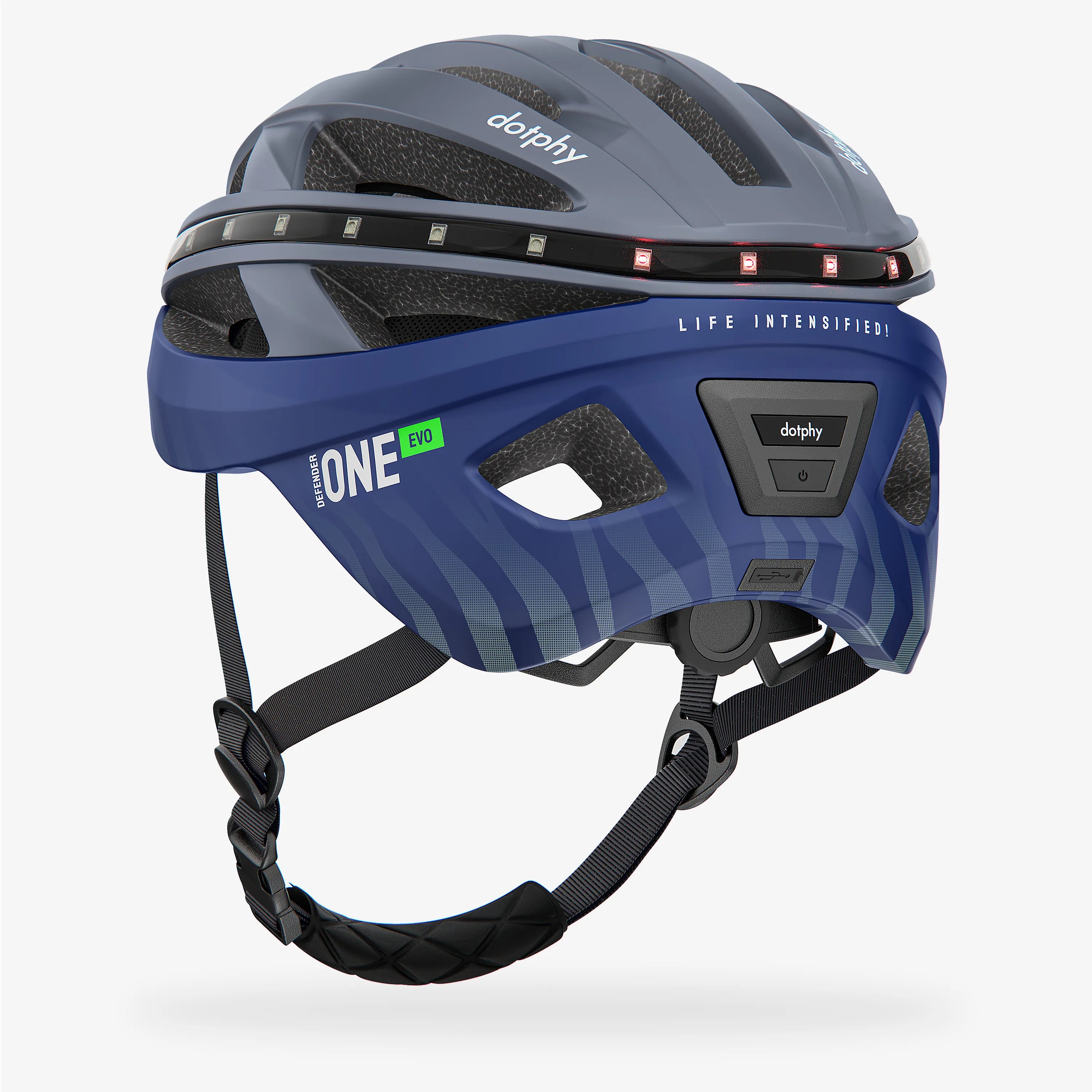 Defender One Evo Air Force Blue Bike Helmet 青い自転車ヘルメット