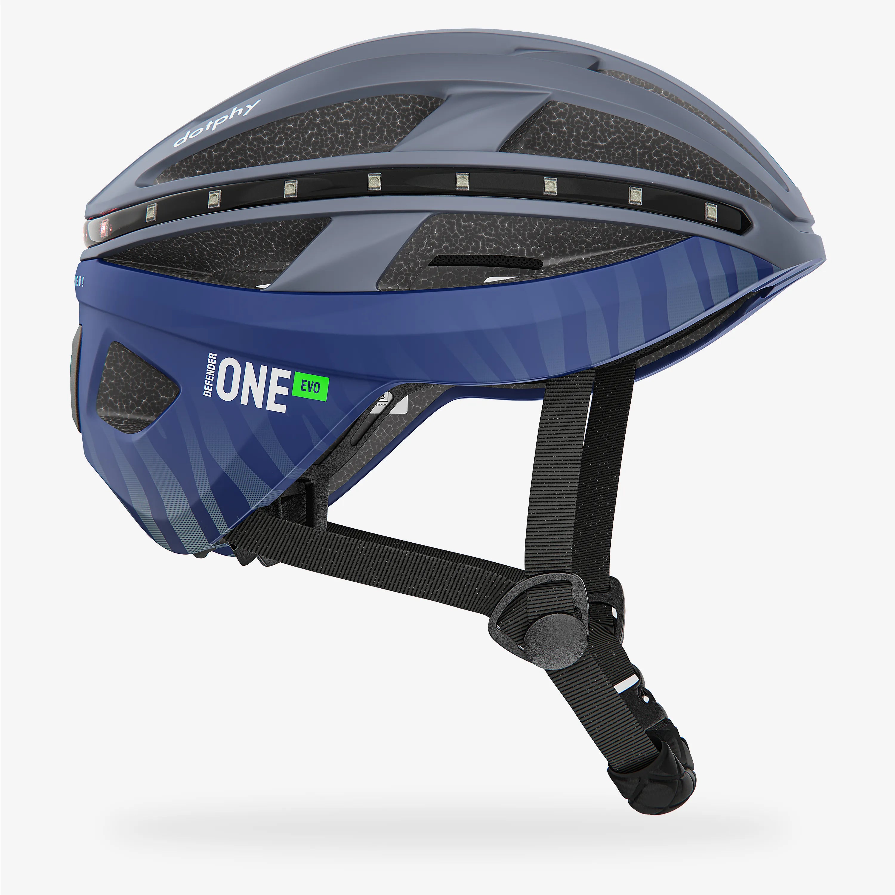 Defender One Evo Air Force Blue Bike Helmet