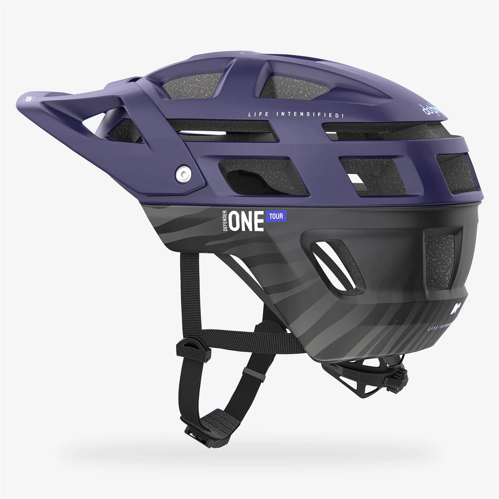 Defender One Tour Deep Purple Mountain Bike Helmet