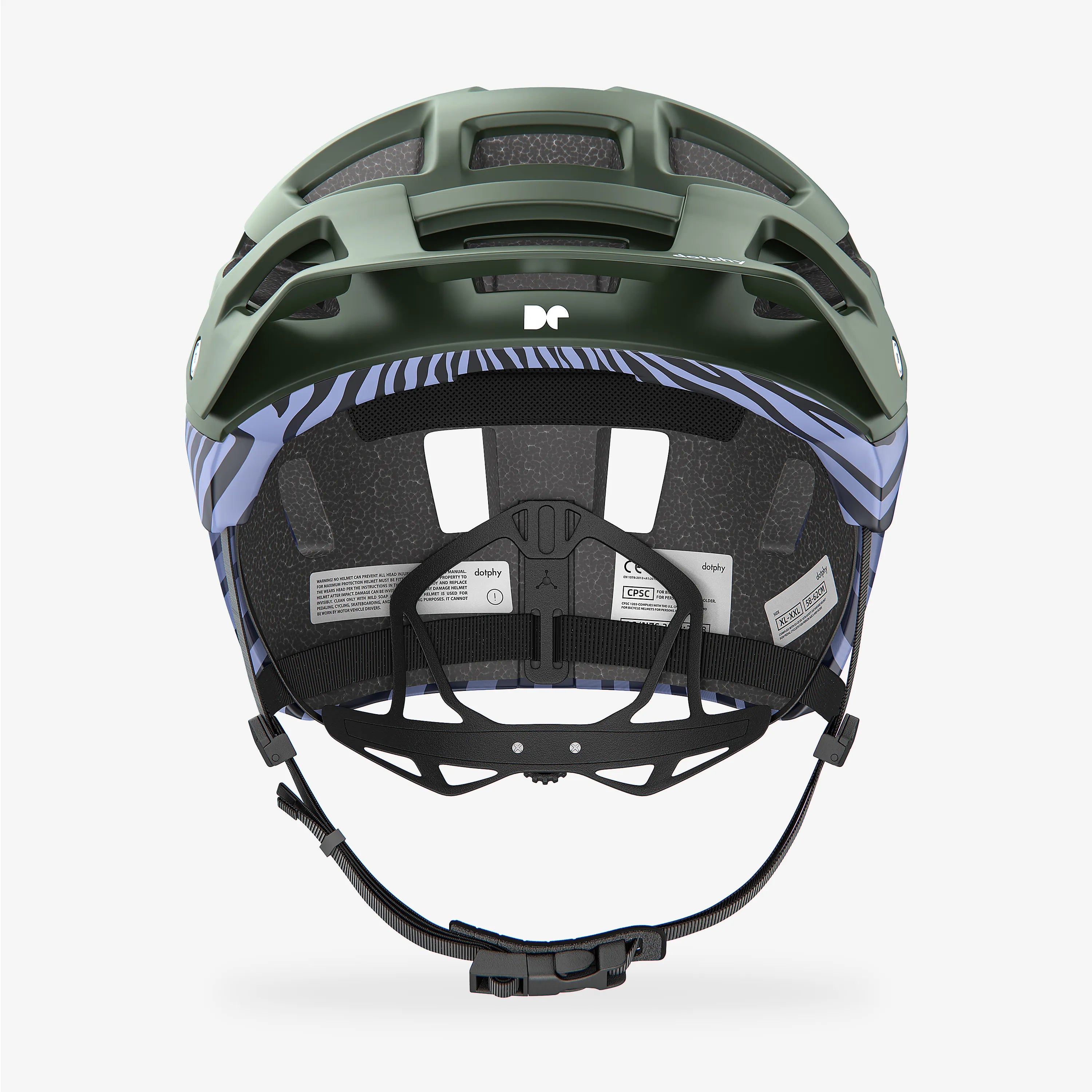 Defender One Tour Forest Green Mountainbike-Helm