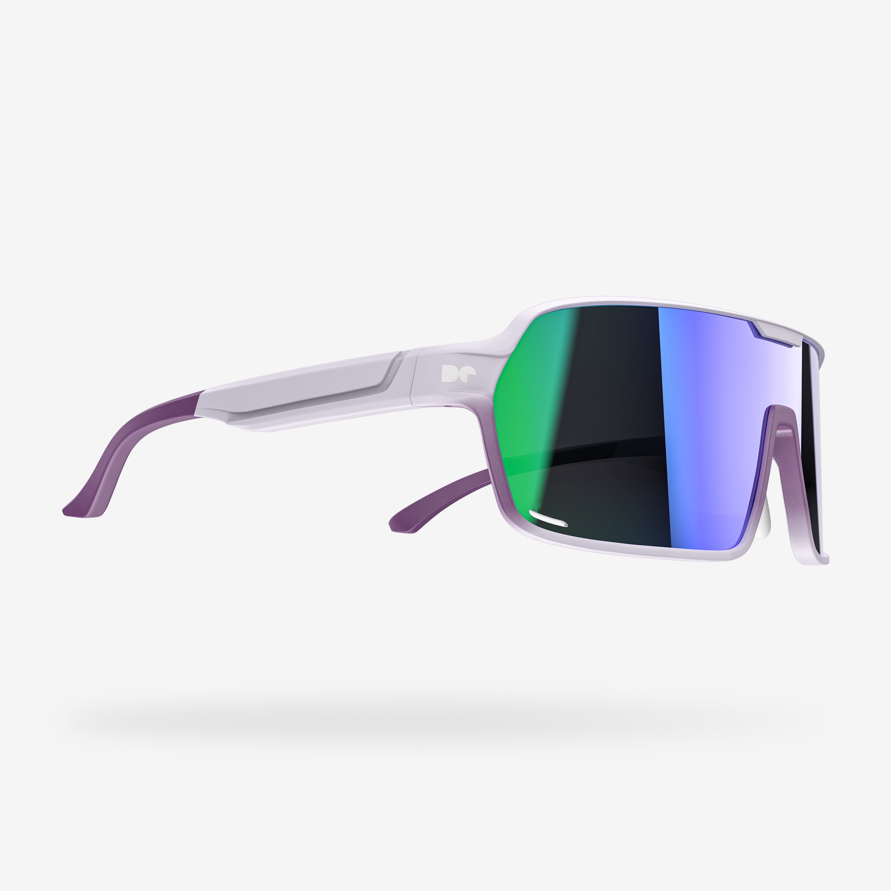 Reform Purple Rose Rectangle Sport Sunglasses