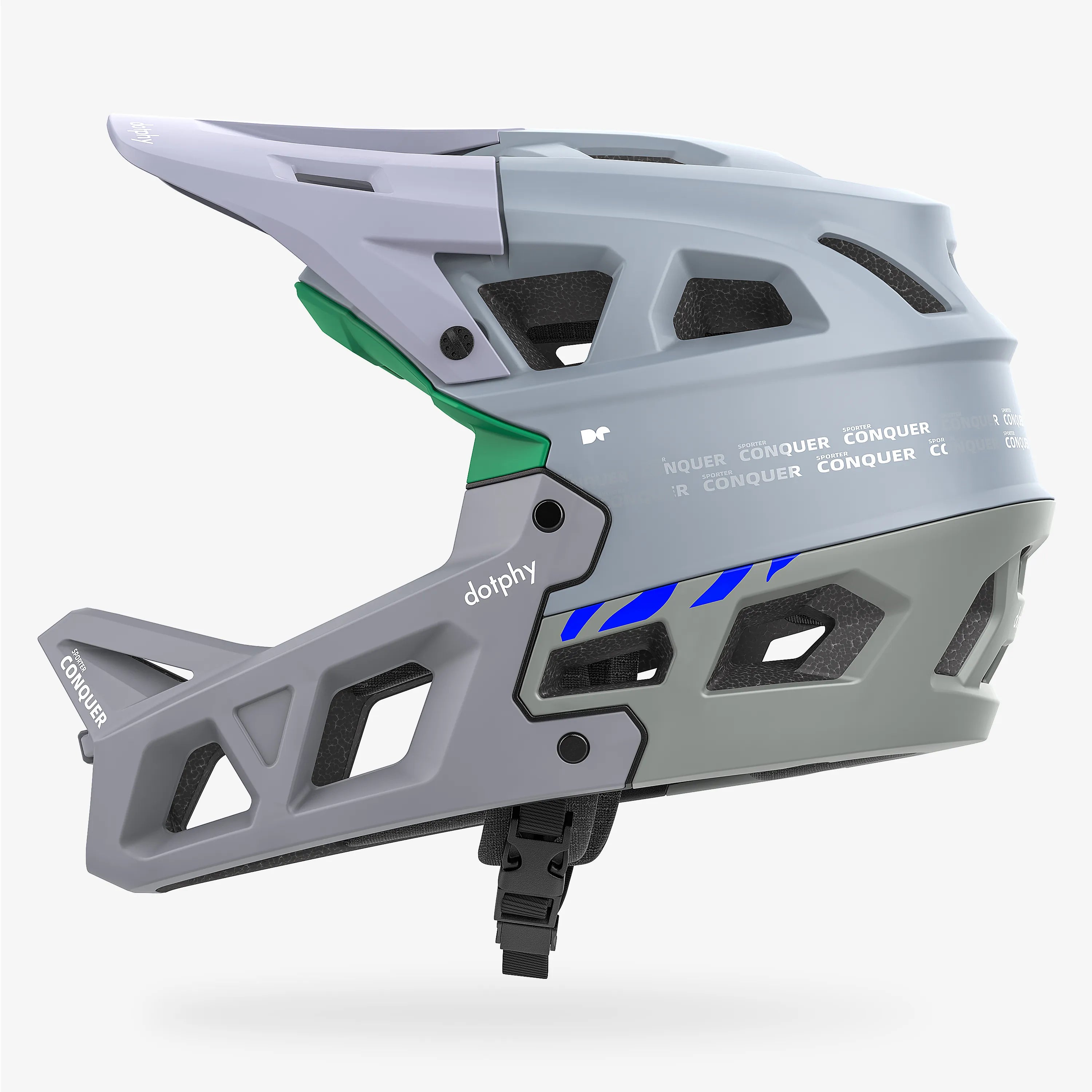 Sporter Conquer Glacier Blue Mountain Bike Helmet