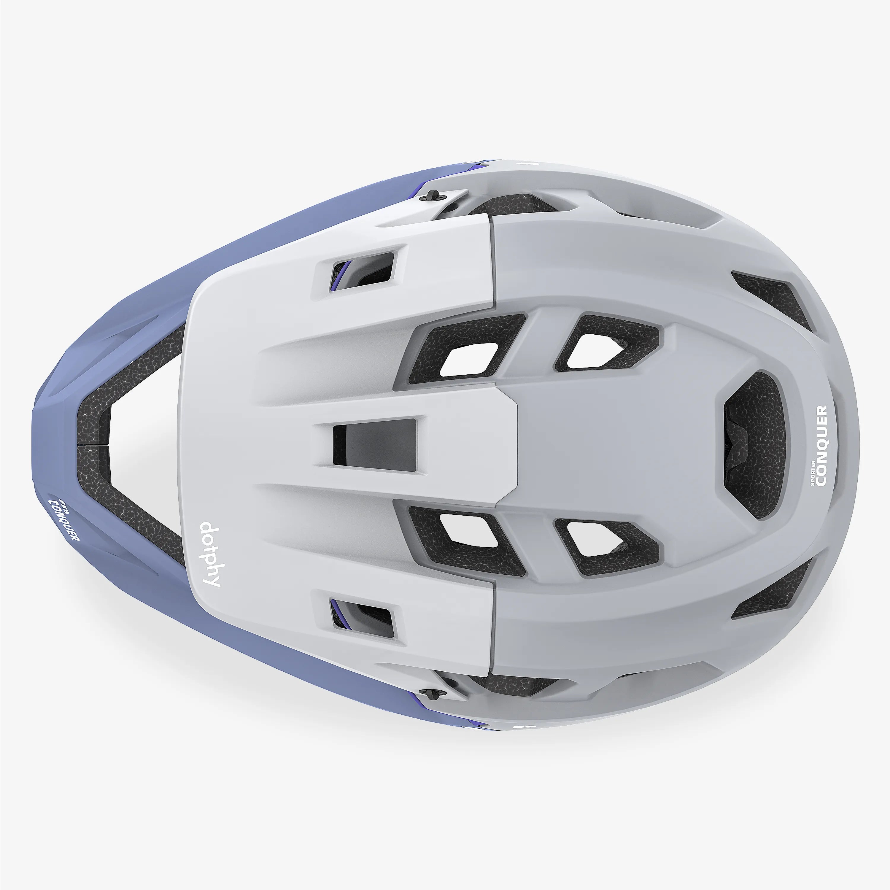 Sporter Conquer Nardo Gray Mountain Bike Helmet