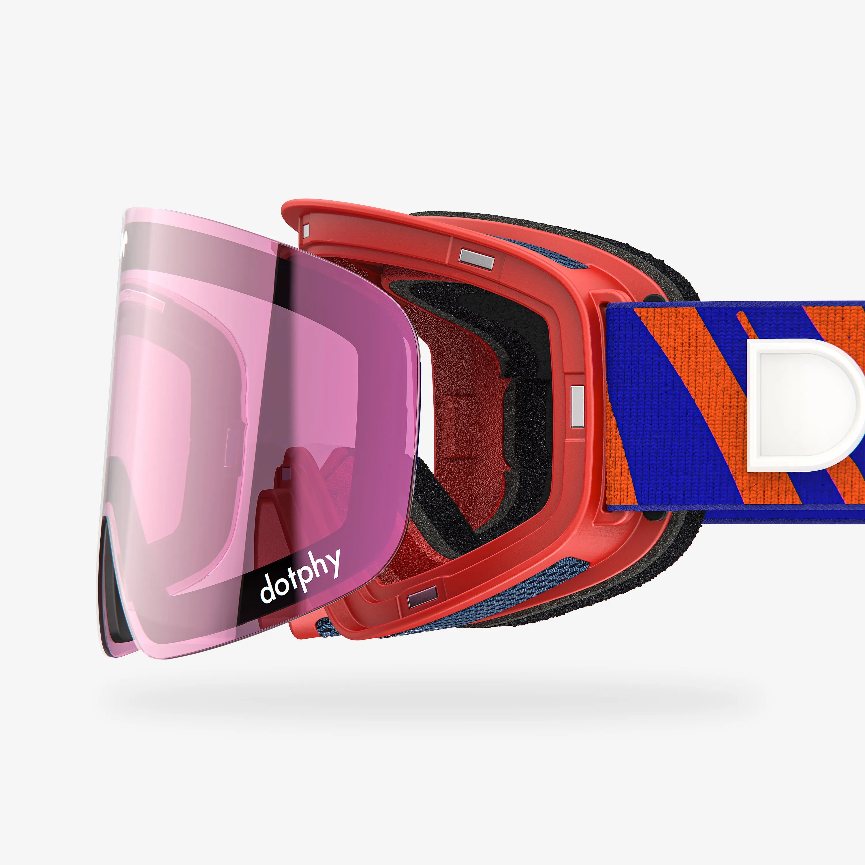 Defender 1000 Pro Flamingo Ski Goggle