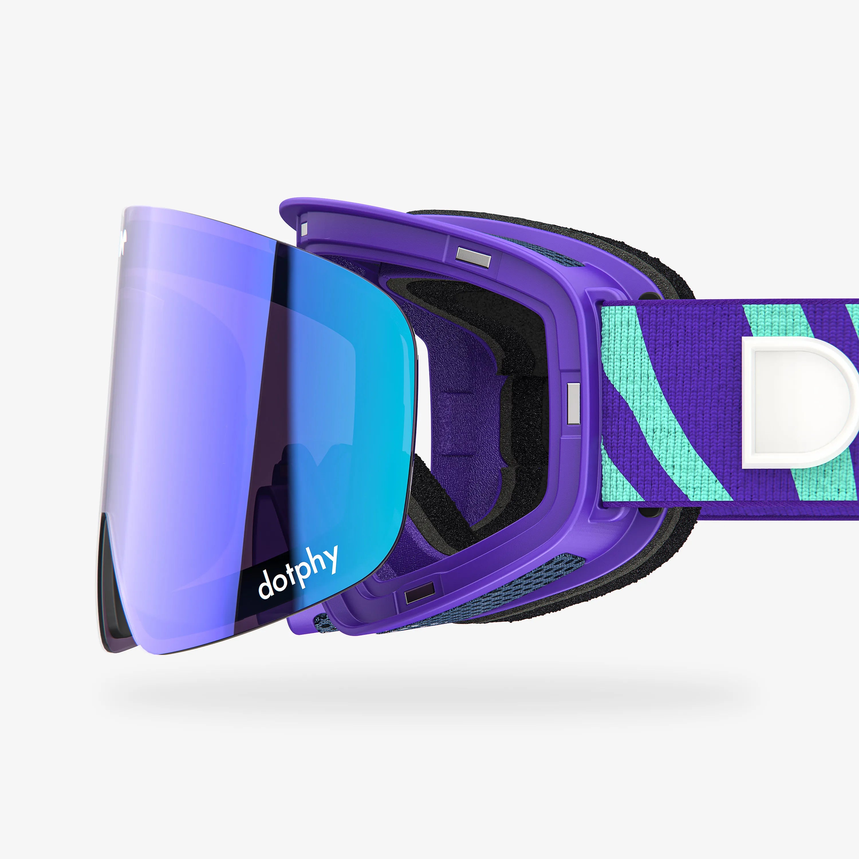 Defender 1000 Pro Lavender Ski Goggle